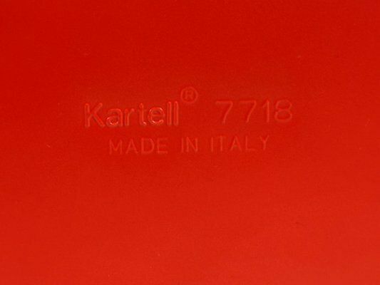 photo furniture Wall Shelf Model 7718 By Anna Castelli Ferrieri For Kartell, 1970s