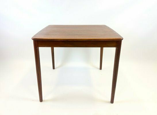 Square Teak Coffee Table By Yngvar Sandström For Ab Seffle Möbelfabrik, 1960s photo furniture
