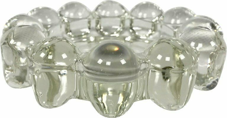 Bohemian Crystal Glass Ashtray No 12533 Attributed To Rudolf Schrötter For Rudolfova, 1950s