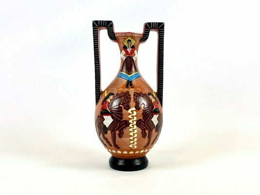 Sardinian Terracotta Amphora Attributed To Carmen Nuovo, 1970s