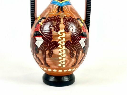 Sardinian Terracotta Amphora Attributed To Carmen Nuovo, 1970s photo for sale