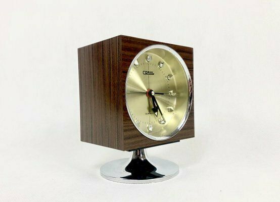 Space Age Tulip Tokyo Tokei Clock From Coral, 1960s photo 210.0