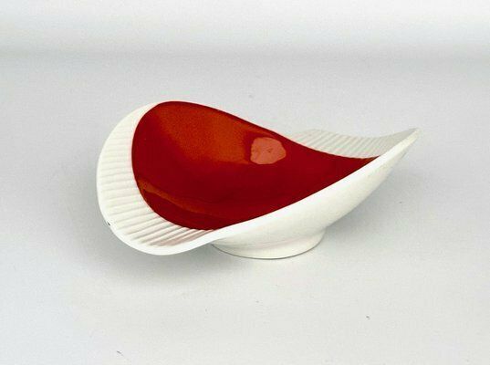 Mid Century Modern Porcelain Ashtray From Wunsiedel Bavaria, 1960s