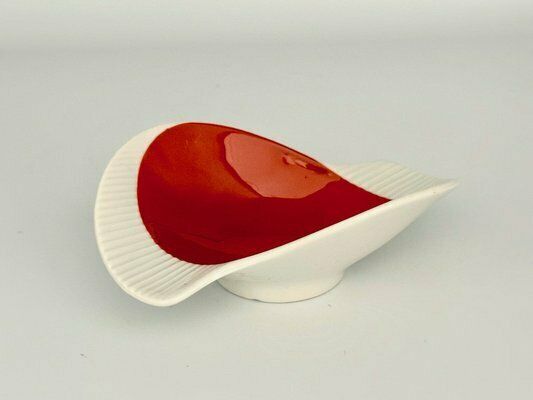 Mid Century Modern Porcelain Ashtray From Wunsiedel Bavaria, 1960s photo Home Decor