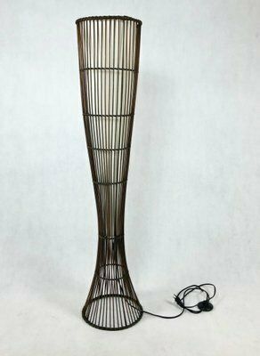 Quent Bamboo Floor Lamp, 1990s photo furniture