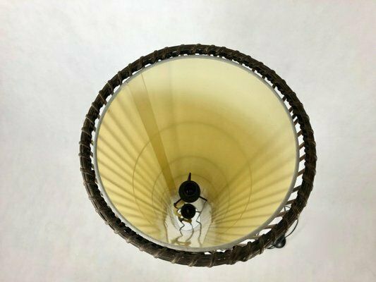 Quent Bamboo Floor Lamp, 1990s photo Lighting