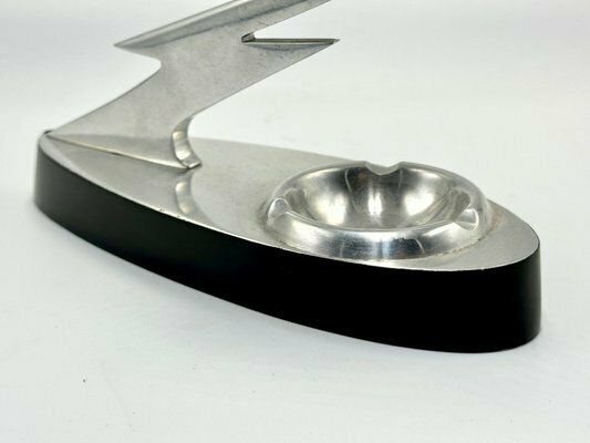 Art Deco Aluminium Desk Plane Miniature, 1930s photo for sale