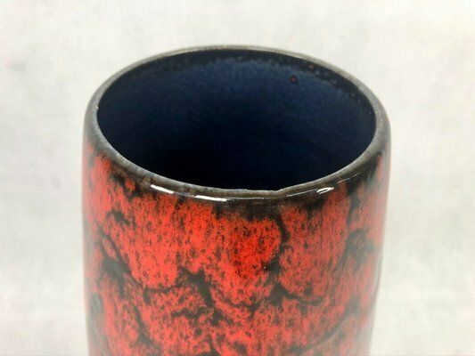 Mid Century Ceramic Vase No 529/38 From Scheurich, 1970s photo 164.0