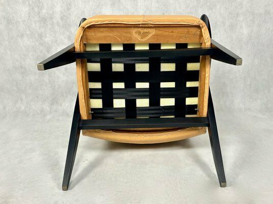 Mid Century Polish 366 Armchair By Jozef Chierowski, 1960s photo vintage