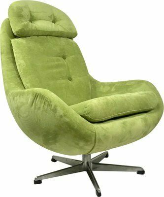 Czech Peggy Swivel Armchair From Up Závody Rousinov, 1970s