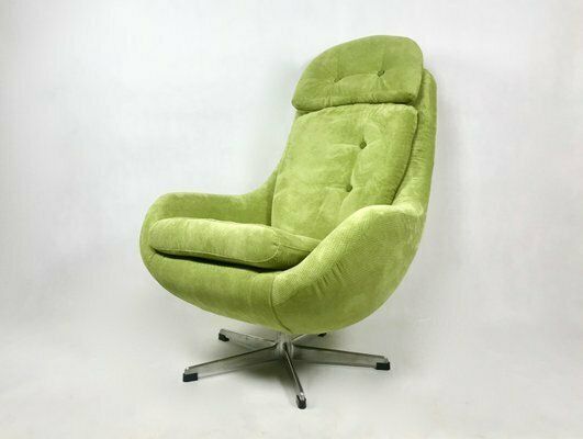 photo furniture Czech Peggy Swivel Armchair From Up Závody Rousinov, 1970s