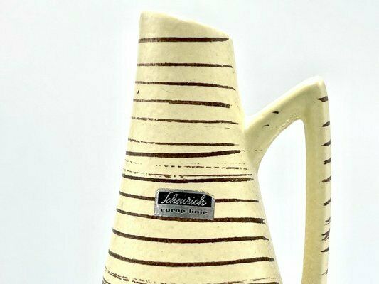 Mid Century Ceramic Vase No 271/22 By Heinz Siery For Scheurich, 1960s photo furniture