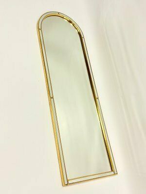 Belgium Brass Mirror From Deknudt, 1970s, Set Of 2 photo furniture
