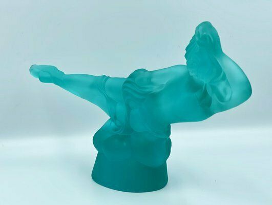photo furniture Czech Glass Bad Attendant Sculpture By Vally Wiesenthier For Desna, 1980s
