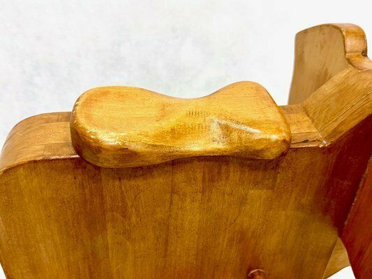 Mid Century Wooden Rocking Elephant, 1960s photo 378.0