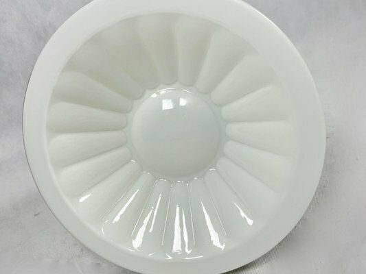 Czech Sunburst White Milk Glass And Bakelite Pendant Lamp From Napako, 1930s photo vintage