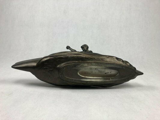 Jihokera, Sculpture Of Two Rowers, Czechoslovakia, 1960s photo furniture