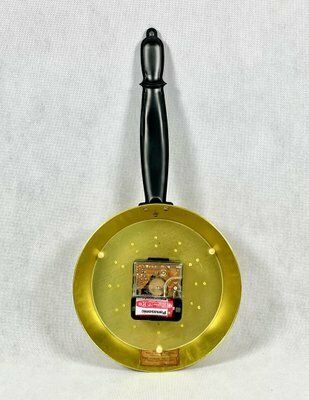 189.0 Vintage Polish Frying Pen Wall Clock From Predom Metron, 1975 photo