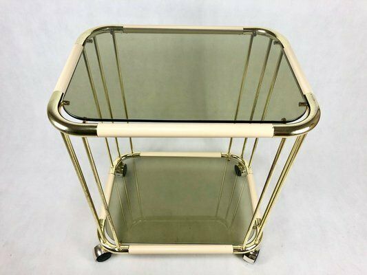 Mid Century Italian Brass Trolley Bar, 1960s photo buy