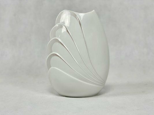 Mid Century Porcelain Vase By Helena Fish Vase For Seltmann Weiden, 1950s photo Home Decor