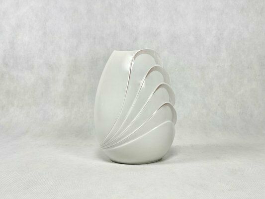 Mid Century Porcelain Vase By Helena Fish Vase For Seltmann Weiden, 1950s photo vinterior