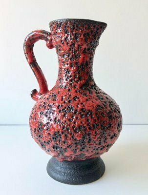 Cermic Fat Lava Pitcher No 70 20 From Walter Gerhards, 1970s, 1960s photo furniture