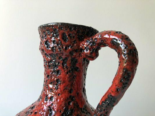 Cermic Fat Lava Pitcher No 70 20 From Walter Gerhards, 1970s, 1960s photo buy
