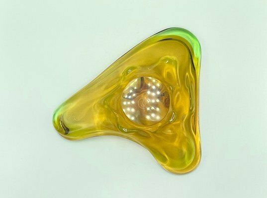 Art Glass Bowl Attributed To Frantisek Zemek For Sklana Mstisov, 1960s photo buy