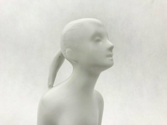 Nude Statue By J. černoch For Royal Dux Bohemia, 1960s photo Art