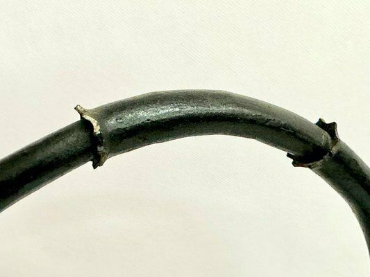 Polish Brutalist Iron Floor Lamp, 1970s photo vintage