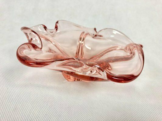 Art Glass Ashtray Attributed To Josef Hospodka For Chribska Sklarna, 1960s photo for sale