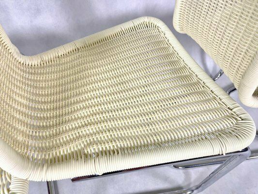 Furniture Dining Chairs In The Style Of Tecta, Set Of 4 photo