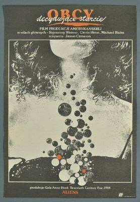 Polish Movie Poster Aliens By Witold Dybowski, 1987
