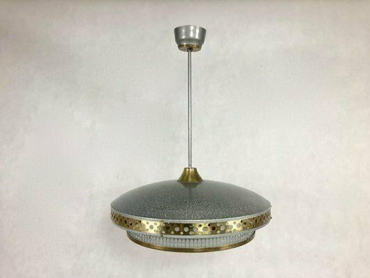 Space Age Ufo Pendant Lamp By Ludib Bratislava, 1950s photo furniture
