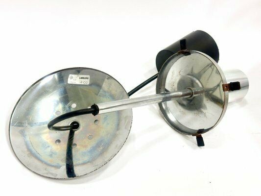 Large Mirror Glass Globe Pendant Lamp From Glashütte Limburg, 1970s photo buy
