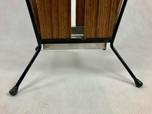 Mid Century Teak Umbrella Stand, 1950s photo vinterior