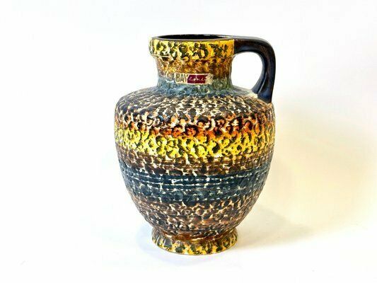 Ceramic Pitcher Contura No 216 25 From Bay Keramik, 1960s