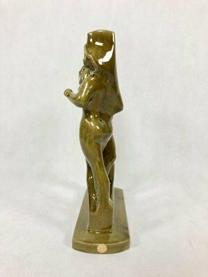 Figurine Of Three Graces In The Bathhouse By Zdeněk Frank For Johoker Bechyně, 1970 photo buy