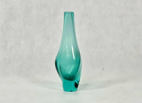 Art Glass Vase Attributed To Miloslav Klinger For železný Brod, 1960s photo furniture