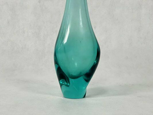 Art Glass Vase Attributed To Miloslav Klinger For železný Brod, 1960s photo 155.0