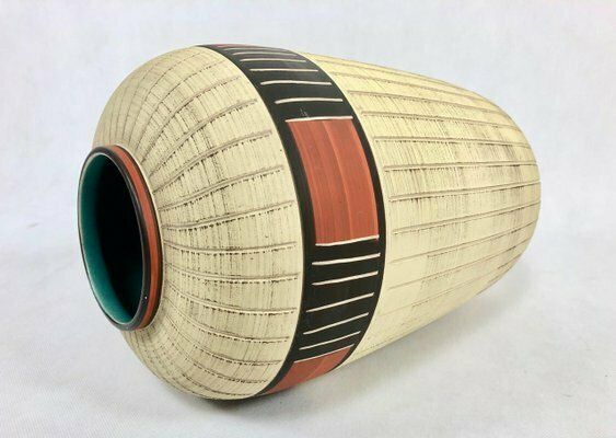 Large Ceramic Floor Vase From Bay Keramik, 1960s photo Home Decor