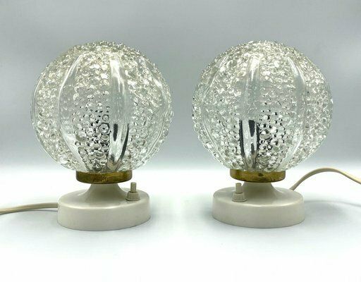 Mid Century Bedside Table Lamps From Aro Leuchten, 1960s, Set Of 2