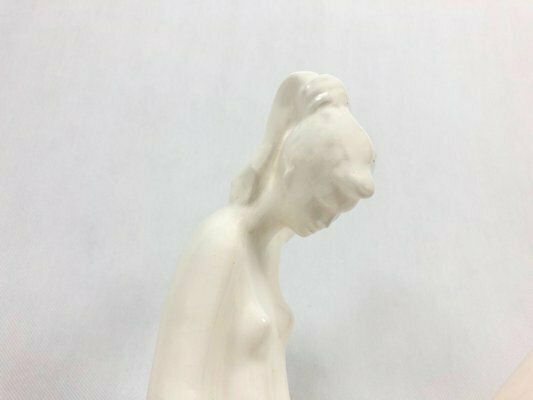Mid Century Figurine Of Nude Woman By Bohumil Kokrda For South Bohemian Bechyně, 1960s photo for sale