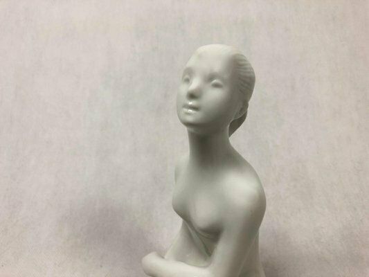Nude Statue By J. černoch For Royal Dux Bohemia, 1960s photo furniture