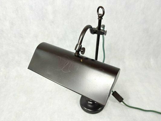 Art Deco Bankers Desk Lamp In Brass, 1940s photo buy