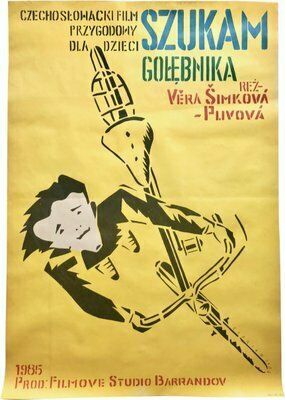 Polish Movie Poster By Cyprian Kościelniak, 1980s