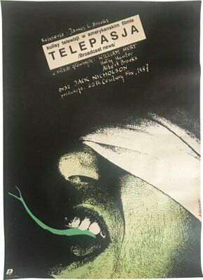 Telepasja Film Poster By A. Pągowski, 1987