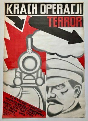 Krach Operacji Terror Film Poster By M. Ihnatowicz, 1982 photo furniture