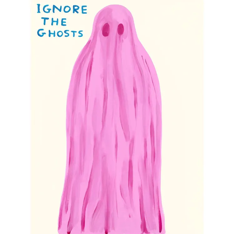 David Shrigley, 'Ignore The Ghosts', 2022