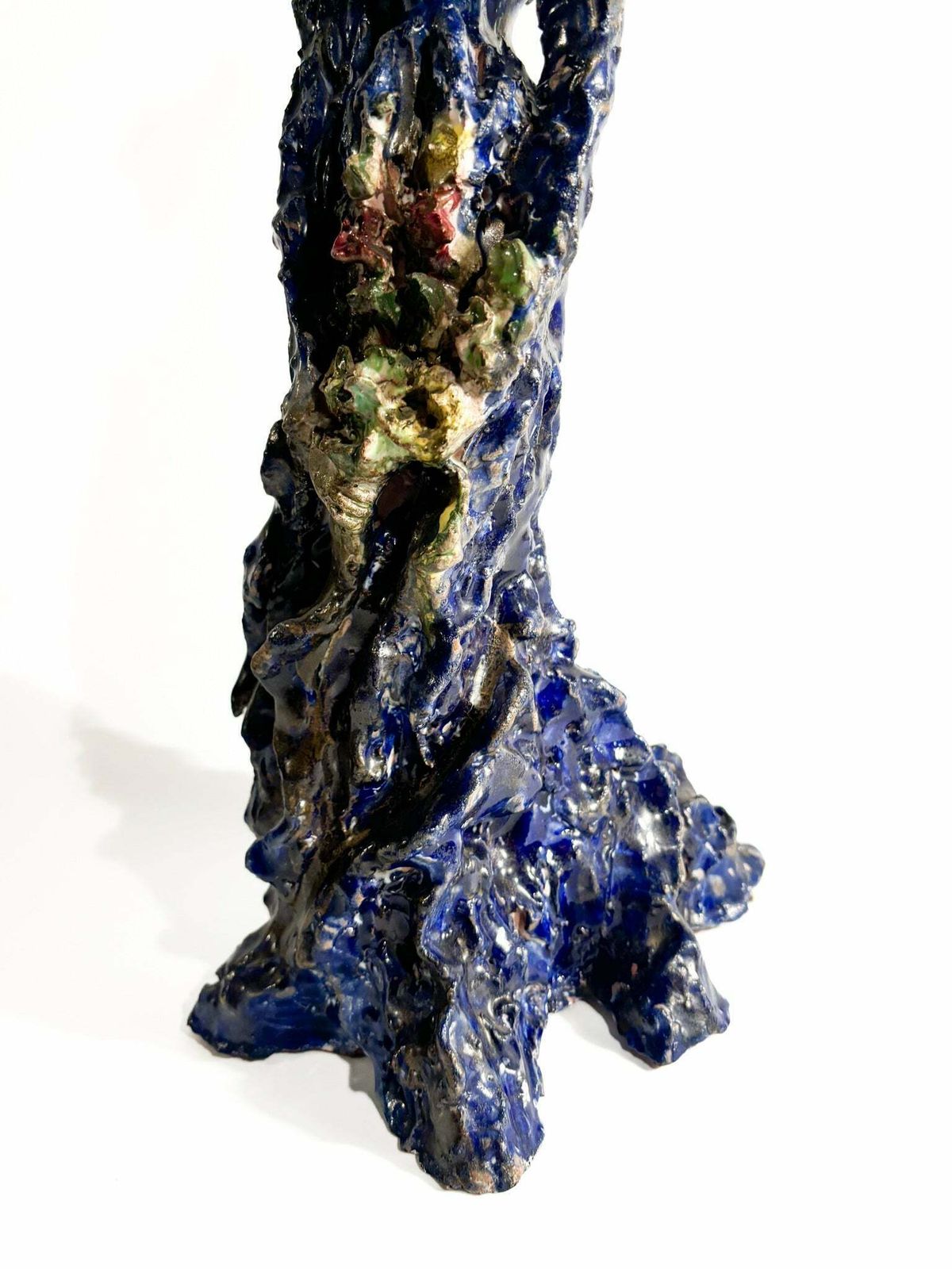 Sculpture Of A Lady In Glazed Terracotta Of French Inspiration From The 1930s photo vinterior